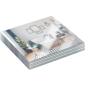 12" Square Mirrors for Centerpieces, Square Mirror Centerpieces for Tables, Mirror Plates 2mm, Centerpieces & Wedding Decorations & Baby Shower Party & Christmas Decorations, 12pack (Rectangle)