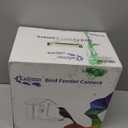 64GB Smart Bird Feeder with Camera Solar Powered, 2K 3MP HD Live Video &Playback on Phone, AI Identify +10,000 Bird Species, 2.4G WiFi Bird Feeder Camera Wireless Outdoor House-Bird Watching (Blue)