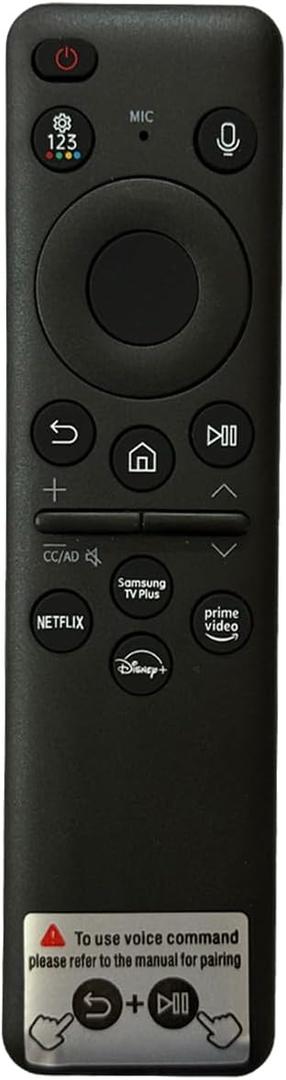 Voice Remote Control Replacement for Samsung TM2560E QLED Q7F Q8F Smart TV QN43Q7FAAFXZA QN50Q7FAAFXZA QN55Q7FAAFXZA QN65Q7FAAFXZA QN75Q7FAAFXZA QN85Q7FAAFXZA QN32Q8FAAFXZA QN43Q8FAAFXZA QN50Q8FAAFXZA