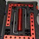 Corner Clamp for Woodworking, 90 Degree Clamp, Right Angle Clamp, 4 Pack 5.5" x 5.5" Aluminum Alloy Positioning Clamping Squares with Case for Picture Frames, Boxes, Cabinets, Drawers