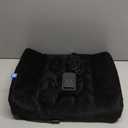 CILI Lumbar Support Pillow for Office Chair, Heated Back Support Pillow with Vibration, Back Massager for Chair, Back Rest Cushion Pillow for Desk Chair Sofa, Gifts for Mom Dad Women Men (Black)