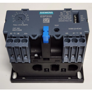 SIEMENS 48ATC3S00 ESP200 Electronic Overload Relay 3UBB123 4CW2 3-12 AMP