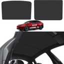 Non-Sag Roof Sunshades for Tesla Model YL 2026 (Black)