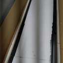 57x16" Full Length Mirror Floor Stand,Over the Door,Wall Mounted Gold
