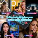 High-Definition Portable Voice Changer Sound Card with Real-Time Transformation, Ideal for Streaming, Gaming, and Entertainment Scenarios (M10-for PC) (M10-for iPhone)