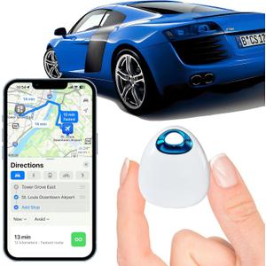Hidden GPS Tracker for Vehicles-Mini Car GPS Locator,Real-Time Tracking, 365-Day Battery, Waterproof Anti-Theft Device, App for Android and iOS,No SIM Card Required,No Monthly Fee