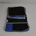 Mead 1-1/2Inch Zipper Binder, 3 Ring Binder, Heavy Duty, PRO Platinum, Blue/Black (72864) 