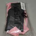 Pack of 2 Large Swim Caps for Long Hair, Silicone Swimming Cap for Adult Women Men, Waterproof Swim Hats Bathing Caps to Keep Hair Dry with Bonus Nose Clip and Earplugs (Black&Pink)