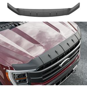 Xipoo Hood Protector Compatible with 2021-2025 Ford F-150 Hood Shield TPE Front Shield Deflector Replacement for 2021 2022 2023 2024 2025 Ford F150 Accessories