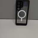 Nautical Slim Galaxy S25 Waterproof Case Rugged with Screen Protector, Camera Lens Cover and Magnetic MagSafe Compatible with Samsung S25 2025 (6.2") (Clear)