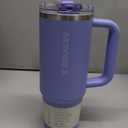 STANLEY Quencher ProTour Flip Straw Tumbler with Leakproof Lid | Built-In Straw & Handle | Cupholder Compatible for Travel | Insulated Stainless Steel Cup | BPA-Free (30 Ounces, Hydrangea)