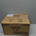 Dixie To Go Paper Coffee Cups, 12 oz, 132 Count (6 packs of 22 cups), Disposable Insulated Paper Cups for On-The-Go Hot or Cold Beverages