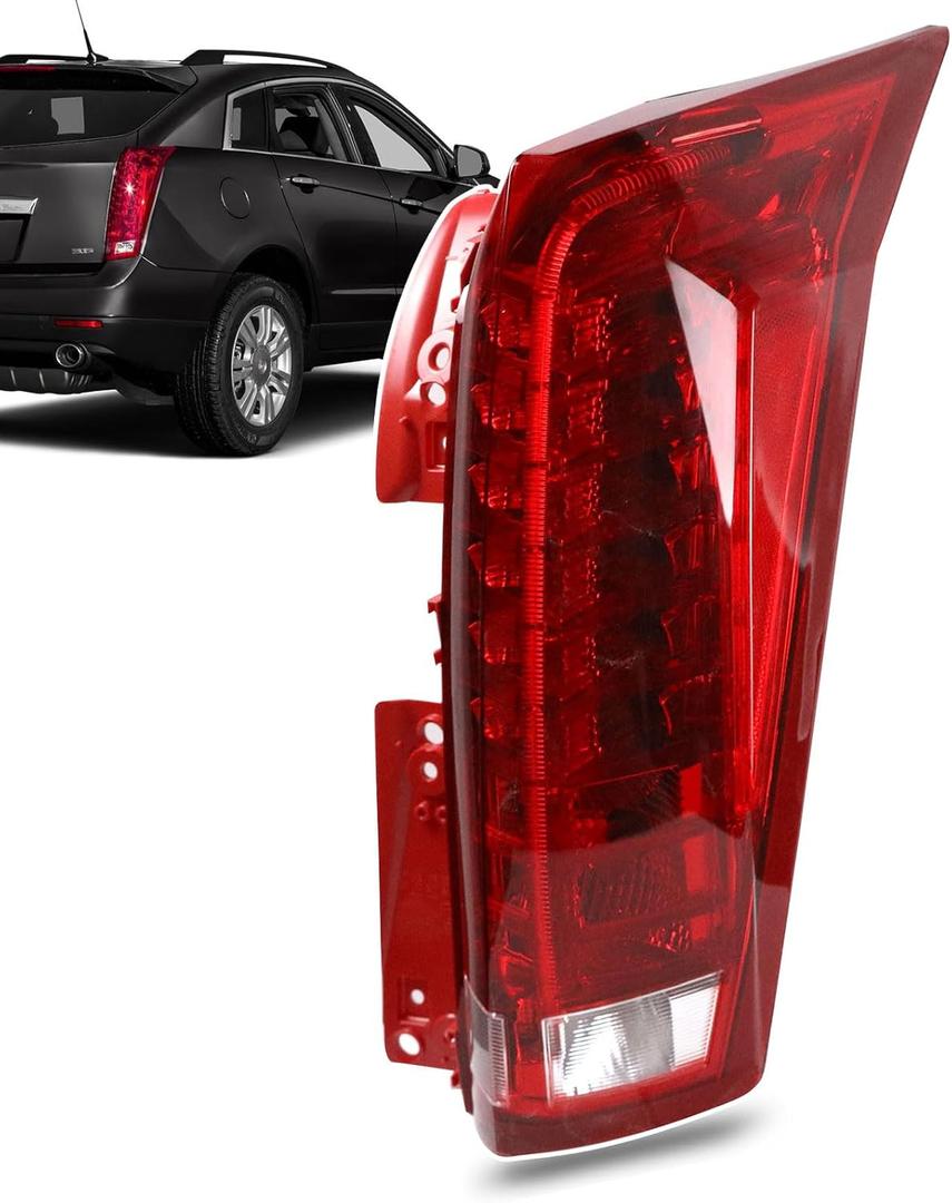 Tail Light Assembly Compatible with 2010-2016 Cadillac SRX Right Passenger Side Taillight Replace 22774015