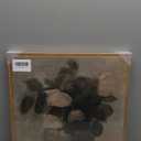 InSimSea Square Framed Canvas Wall Art, Flowers Decor Flowers in Vase Paintings Wall Art, Floral Pictures Wall Decor for Bedroom Bathroom, Kitchen Office Living Room Wall Decoration 24"x24" (White Roses)