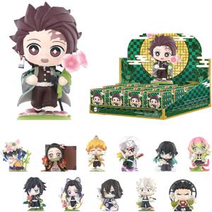 POP MART Demon Slayer Birth Flower Series Figures, 12PCs Blind Box Figures, Random Design Action Figures Collectible Toys Home Decorations, Holiday Birthday Gifts, Whole Set