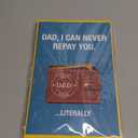 MTDXSJZB Funny Father’s Day Card For Dad Stepdad, Fathers Day Card For Him Husband, Father’s Day Gift from Son Daughter Kids, Good Gifts Idea From Son Daughter Baby Set of 2