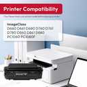 L50 Toner Cartridge 6812A001 Replacement for Canon L50 Black Toner Cartridge for ImageClass D860 D861 D880 PC1060 PC1080F D660 D661 D680 D760 D761 D780 Printer (1-Pack)