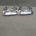 All Metal Exterior Door Handle Set Chrome, Compatible with 1998-2011 Ford Ranger, 2001-2010 Mazda B2300 B3000 B4000, Outside Front Left Driver & Right Passenger | Replaces# 2L5Z1022404BAA MA1310118