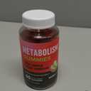 Metabolism Gummies with Apple Cider Vinegar | Energy, Digestion & Lean Body Mass Support | Apple Cider Vinegar Gummies with The Mother, B12 & Folate | Metabolism Support for Women & Men | 60 Ct.