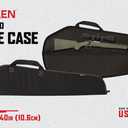 Allen Company Durango Rifle Case - 40-Inch Soft Gun Bag - Hunting and Shooting Accessories - 1.5-inch Webbing Handles and a Hanging Loop - Black