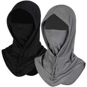 YRANXQUN Ski Mask for Men Women, Balaclava Full Face Head Neck Gaiter Cover, Summer UV Protection Cooling Outdoor 4 PCS YRANXQUN Ski Mask for Men Women, Balaclava Full Face Head Neck Gaiter Cover, Summer UV Protection Cooling Outdoor 4 PCS