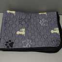 WanpeeGoo Washable Pee Pads for Dogs Mat, 2 Pack Absorbent Reusable Training Dog Pads Pet Puppy Pads, Non-Slip Potty Pads for Whelping, Playpen, Crate, Bed, Grey 24"x36" (Gray)