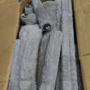 BestPet | 54" Cat Tree Tower | Light Gray | Sturdy, Easy to Assemble, Multi-Level Activity Center with Sisal Scratching Posts, Condos, Perches, Hanging Cat Toys, Observation Decks & Ladder