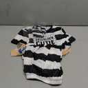 Spooktacular Creations Halloween Baby Prisoner Costume with Tattoo Sleeves, Prisoner Costume Toddler for Infant Dressup Party, Size 3T (3-4)