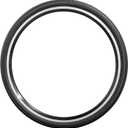 YUNSCM 2-PCS 22" Bike Tires 22x1 3/8 (37-501) Compatible with 22x1 3/8 22x1 3-8 Bike Bicycle Tires (Y-1402)
