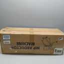 Hip Abductor Machine for Home Gym, 6-Level Thigh Exercise Equipment w/ Bonus Resistance Band | Compact Plush Padding Glute Machine, Booty Builder & Thigh Toner for Women Men