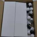 Battery Operated String Lights for Marquee Light Up Letters Numbers LED 8-Bulb White Indoor Outdoor Cool White Light Bulbs Bedroom Wall Christmas Decor Wedding Birthday Party Decorations