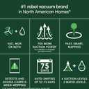 iRobot Roomba 105 Combo Robot Vacuum & Mop with AutoEmpty Dock - Self-Empties for 75 Days, Intense Power-Lifting Suction, LiDAR Navigation, Multiple Cleaning Modes, Avoids Mopping Carpet