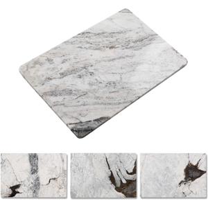Marble Cutting Board for Kitchen, 128 Inch Stone Pastry Board | Marble Slab for Home Decor, Cheese Board, Bread Board