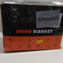 RRGFB Infrared Sauna Blanket for Home, Low EMF Carbon Crystal Heating, Portable Dry Sauna Bag for Relaxation, Detoxification, 5.9ft×2.6ft, Sleeveless