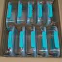 KOMUEE 10 Packs 30 oz Glass Meal Prep Containers, Glass Food Storage Containers with Lids, Airtight Lunch Bento Boxes, Microwave, Oven, Freezer and Dishwasher, Green