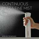 FLAIROSOL - The Original, Continuous Ultra Fine Mist Spray Bottle, Multi-Tasking Marvel for Hair, Skin, Home, Pet Care and more, Refillable and Reusable, 10.1oz/300ml (Clear Bottle-Pink Print)