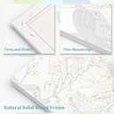 xcemhil Paint by Numbers Kit for Adults with Frame, Cow Paint by Number for Adults, Adult Paint by Number Kits on Canvas for Home Decor Gift 10x10 Inch