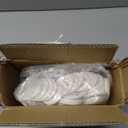 CREWORKS 100 Sets 2.25 inch/58mm Blank Button Badge for Button Making Machine, Button Maker Supplies Round Badge Button Press Refill, Includes Metal Shells & Clear Mylar & Plastic Base