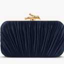 Woven Clutch Purses for Women Dressy, PU Leather Evening Bags Formal with Chain, Trendy Purses and Handbags 2025