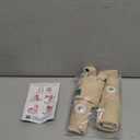 Welnove Bunion Corrector Women & Men Big Toe: 1 Pair Bunion Splint - Adjustable Bunion Correction - Toe Straightener with Non-slip Strap, Day Night Support (Beige) - With 2 Gel Separators