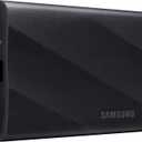 Samsung T9 Portable SSD 1TB, USB 3.2 Gen 2x2 External Solid State Drive, Seq. Read Speeds Up to 2,000MB/s for Gaming, Students and Professionals, MU-PG1T0B/AM, Black