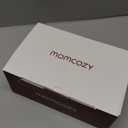 Momcozy M5 Smart APP Controlled Wearable Breast Pump, Hands-Free Wireless Electric Pump, 3 Modes 9 Suction Levels, BPA-Free, Portable Lightweight, 24mm Flange, 2-Pack Quill Gray