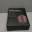 Nekteck Foot Massager with Heat, Shiatsu Heated Electric Kneading Foot Massager Machine for Neuropathy, Plantar Fasciitis, Feet Massage for Pain Relief, Circulation, Ideal Gifts for Man Woman Her Him (Black)