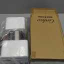 Cerdeco Stainless Steel Outdoor Wall Sconces,Cylinder Porch Light with 3 Slots and Frosted Glass,Modern Outdoor Wall Light Fixture[UL Listed]