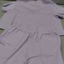 Handfrog Girl's Summer Short Set Back Split Crop Tops High Waist Patch Pockets 2025 Cute 2 Piece Outfits 130