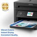 4 x EPSON 222 Claria Ink High Capacity Black & Standard Color (Cyan/Magenta/Yellow) Cartridge Combo Pack (T222XL-BCS) Works with WorkForce WF-2960 Expression XP-5200