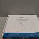 NUTRI FIT Extra-Wide/Ultra-Thick Digital Body Weight Bathroom Scale with 3 Inch Large Easy Read Backlit LCD Display Max Capacity 400lb Step-on Technology, Black