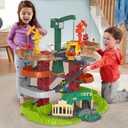 Thomas & Friends Trains & Cranes Super Tower, motorized train and track set for preschool kids ages 3 years and up 