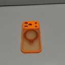 360 Spin Magnetic Stand for iPhone 17 Pro Case, [Fit for MagSafe][Military Protection][Full Camera Protection] Adjustable Kickstand iPhone Case for iPhone 17 Pro 6.3", Cosmic Orange