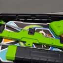 OCHIDO 2 Pack Bow and Arrow for Kids, 3in1 LED Light Up Archery Set with 4 Target, 12 Suction Cup Arrows, Quivers and Storage Box, Indoor Outdoor Sport Games Gifts for Boys 5 6 7 8 9 10 11 12 Year Old